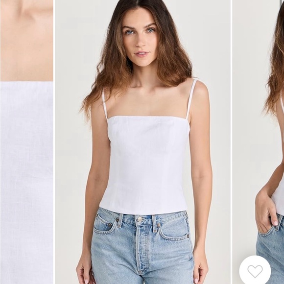 Reformation Brown linen top - Picture 6 of 6